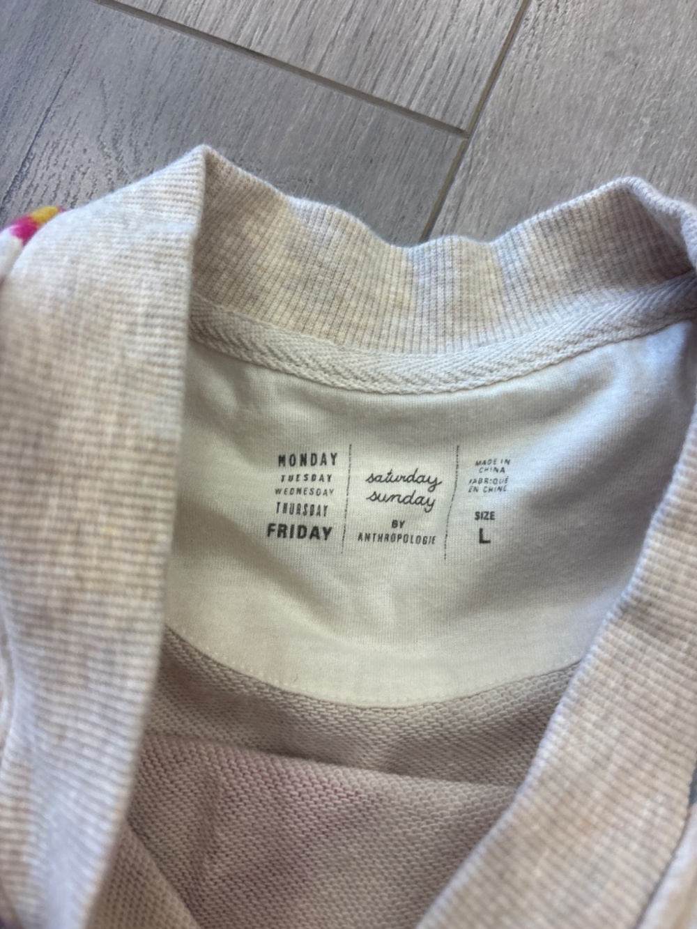 Anthropologie Monday pullover floral sweater - Picture 4 of 6